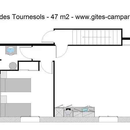 Des Camparros Pensjonat Nailloux